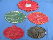 plaques concours agricole d'occasion  Mamers