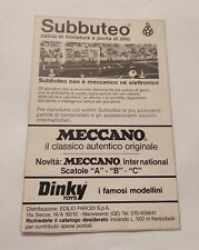 Inserto pubblicità 1983 usato  Italia