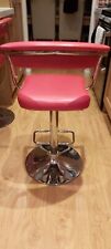 Red bar stools for sale  HENLOW