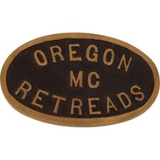 Oregon Retreads Motorcycle Club Member Biker MC Brass 1980s Vintage Belt Buckle for sale  Shipping to South Africa