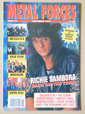 Revista Metal Forces metal Reino Unido - Nr. 64 - 1991 RICHIE SAMBORA OVERKILL METALLICA comprar usado  Enviando para Brazil