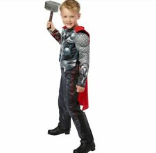COSTUME Carnevale THOR Deluxe MUSCOLOSO Bambino RUBIE'S Marvel Dress NUOVO NEW 