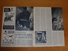 Usado, GROTTE REMERON COMERIO VARESE ANNO 1952 clipping articolo ritaglio foto segunda mano  Embacar hacia Argentina