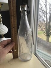 antigua botella de vidrio transparente segunda mano  Embacar hacia Argentina