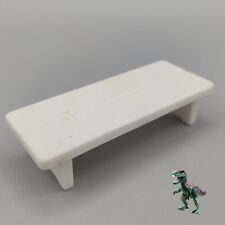 Usado, Playmobil banco asiento blanco-comedor castillo medieval-serie color-taberna segunda mano  Embacar hacia Argentina