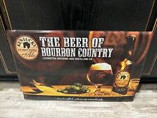 Kentucky Bourbon Barrel Ale Beer Metal Tin Tacker Bar Pub Sign for sale  Shipping to South Africa