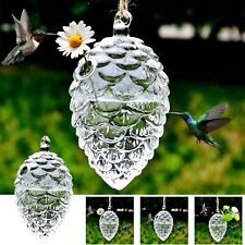 Glass hummingbird feeder for sale  Shipping to Ireland