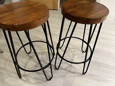 pine bar stools for sale  GRAVESEND