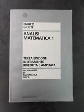Manuale analisi matematica usato  Cecina