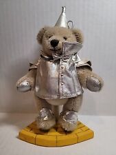 FRANKLIN MINT WIZARD OF OZ HEIRLOOM TEDDY BEAR COLLECTION TIN MAN, used for sale  Shipping to South Africa