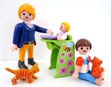 Playmobil Baby Highchair Kid & Mother Figure / House Kitchen Nursery People for sale  Shipping to South Africa