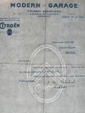 1930 ancienne lettre d'occasion  Aix-les-Bains