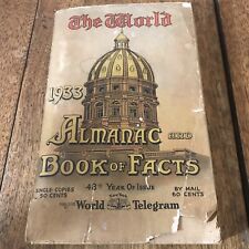 1933 almanac book for sale  Winchester