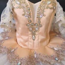Usado, Saia de balé profissional clássica panqueca tutu fantasias vestido de dança bailarina comprar usado  Enviando para Brazil