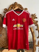 Manchester United 2016 Home Football shirt Jersey Adidas Size M for sale  Shipping to South Africa