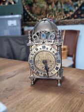 Used, Smiths Brass Lantern Clock Mechanical - Vintage- Spares/Repair for sale  Shipping to South Africa