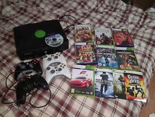  Xbox Console Lot + 7 Xbox 360 Games + Notes + 4 Controllers for sale  Shipping to South Africa