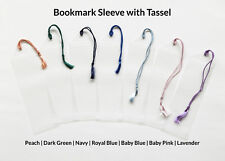 Bookmark sleeves tassels for sale  HARROW