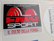 Adesivo fassi sport usato  Belluno