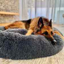 Calming Dog Bed Donut,2XL/3XL Faux Fur Donut Cuddle Washable Self-Warming Pet UK for sale  Shipping to South Africa