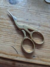 Embroidery crane scissors for sale  THAMES DITTON