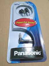 Auriculares Panasonic RP-HV152 negros para/verter MP3/CD nuevo paquete. segunda mano  Embacar hacia Argentina