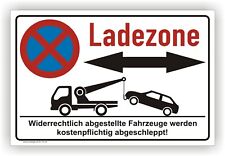 Ladezone parkplatzschild parkp gebraucht kaufen  Remagen