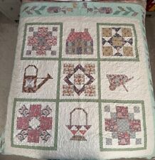 Handmade patchwork quilt for sale  TELFORD