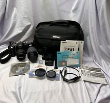 Câmera Digital Nikon D50 Com Lente 28-80mm & 70-300mm AF Nikkor E Extras Funcionando comprar usado  Enviando para Brazil