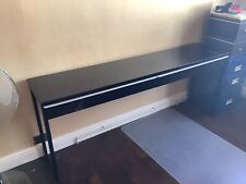 Long black desk for sale  RUISLIP