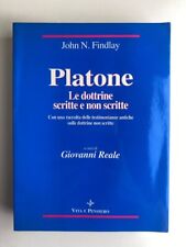 Platone dottrine scritte usato  Italia