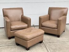Pair modern leather for sale  San Francisco