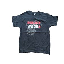 Camiseta masculina vintage UNK NBA Miami Heat Dwayne Wade #3 logotipo anos 90 L Y2K comprar usado  Enviando para Brazil