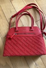 Ladies red handbag for sale  LEVEN