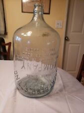 5 gallon glass water bottle for sale  Brewster