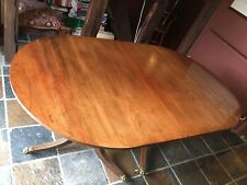 Mahogany dining table for sale  STOWMARKET