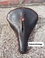 Leather saddle old d'occasion  Buchy