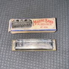 Armónica M. Hohner Marine Band No. 1896 Hecho en Alemania segunda mano  Embacar hacia Argentina