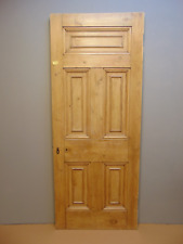 Porta 31 3/4" x 78 3/4" 5 painéis madeira interna de pinho georgiano ref 355D, usado comprar usado  Enviando para Brazil