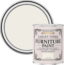 Rust-Oleum Chalky Furniture Paint 2.5L Various Colours, used for sale  Shipping to South Africa