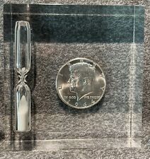 lucite coin for sale  Gibsonia