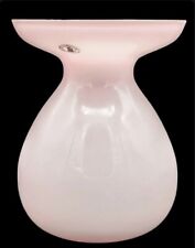 Vaso de vidro arte sueca soprado à mão Barbro Wesslander Pia Amsell rosa branco IKEA comprar usado  Enviando para Brazil
