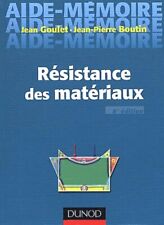 Résistance matériaux d'occasion  France