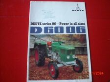 Brochure publicitaire tracteur d'occasion  Aubigny-en-Artois