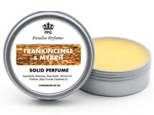 Usado, Frankincense & Myrrh Natural Solid Perfume by Paradise Perfumes Balm Scent 15ml comprar usado  Enviando para Brazil