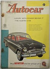 Autocar magazine 1957 for sale  BOURNEMOUTH