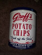 Vintage groff potato for sale  New Ringgold