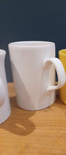 large white coffee mugs for sale  MOFFAT