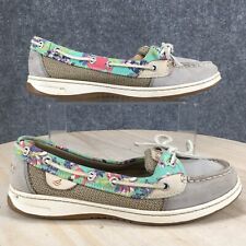 Sperry Shoes Womens 8 M Angelfish Flamingo One Eye Boat STS91740 Multicolor, used for sale  Shipping to South Africa