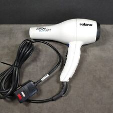 Solano Turbo UltraLite 545 Professional Salon Hair Blow Dryer White  Italy for sale  Shipping to South Africa